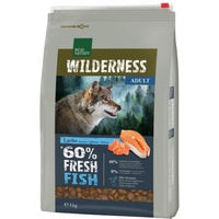 Produktbild von REAL NATURE WILDERNESS Fresh Fish Trockenfutter Hund Adult Lachs Getreidefrei 4 kg