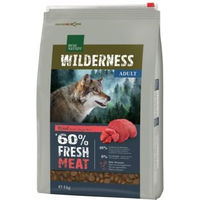 Produktbild von REAL NATURE WILDERNESS Fresh Meat Trockenfutter Hund Adult Rind Getreidefrei 4 kg - 4 kg