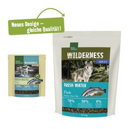 REAL NATURE WILDERNESS Fresh Water Trockenfutter Hund Adult Fisch Getreidefrei Monoprotein 1 kg - 1 kg – Bild 1 von 2