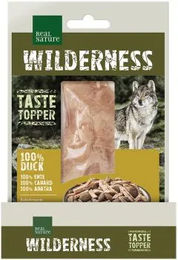 Produktbild von REAL NATURE WILDERNESS Hund Topping Snack Ente Trockenfleisch getreidefrei 60 g