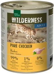 REAL NATURE WILDERNESS Katzen Nassfutter Adult Pure Chicken Stückchen in Sauce Getreidefrei 6x800 g - 6 x 800 g – Bild 1 von 2
