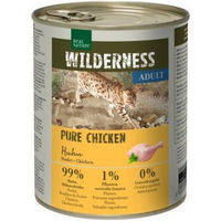 Produktbild von REAL NATURE WILDERNESS Katzen Nassfutter Adult Pure Chicken Stückchen in Sauce Getreidefrei 6x800 g - 6 x 800 g