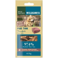 Produktbild von REAL NATURE WILDERNESS Meat Flakes Leckerli Thunfisch 12x10 g - 12 x 10 g