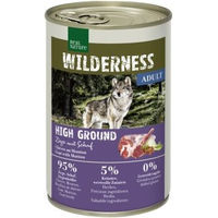 Produktbild von Real Nature Wilderness Nassfutter für Hunde Adult Ziege und Schaf Stückchen in Sauce Getreidefrei 24x400 g - 24 x 400 g