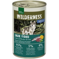 Produktbild von REAL NATURE WILDERNESS Nassfutter Hund Adult Dark Fjord Lachs mit Rentier und Ente Getreidefrei 6x400 g - 6 x 400 g
