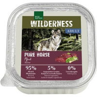 Produktbild von Real Nature Wilderness Nassfutter Hund Adult Pferd Stückchen in Sauce Getreidefrei Monoprotein 32x100 g - 32 x 100 g