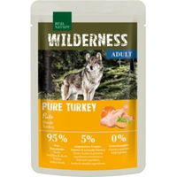 Produktbild von REAL NATURE WILDERNESS Nassfutter Hund Adult Pure Turkey Stückchen in Sauce Getreidefrei Monoprotein 12x100 g - 12 x 100 g