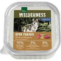 Produktbild von Real Nature Wilderness Nassfutter Hund Adult Rind mit Känguru Stückchen in Sauce getreidefrei monoprotein 32x100 g - 32 x 100 g