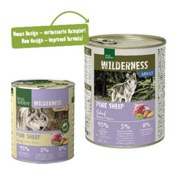 REAL NATURE WILDERNESS Nassfutter Hund Adult Stückchen in Sauce Lachs Rentier Ente 6x800 g - 6 x 800 g – Bild 1 von 2