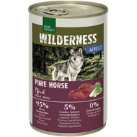 Produktbild von REAL NATURE WILDERNESS Nassfutter Hund Adult Stückchen in Sauce mit hohem Fleischanteil 24x400 g - 24 x 400 g