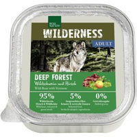 Produktbild von Real Nature Wilderness Nassfutter Hund Adult Wildschwein mit Hirsch Stückchen in Sauce Getreidefrei 32x100 g - 32 x 100 g