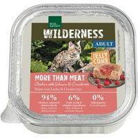 Produktbild von Real Nature Wilderness Nassfutter Katze Adult Huhn mit Lachs und Cranberries in Jelly 16x100 g
