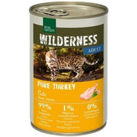 Produktbild von REAL NATURE WILDERNESS Nassfutter Katze Adult Pure Turkey Stückchen in Sauce Getreidefrei 6x400 g - 6 x 400 g