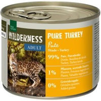 Produktbild von Real Nature Wilderness Nassfutter Katze Adult Pute Stückchen in Sauce Getreidefrei 6x200 g - 6 x 200 g