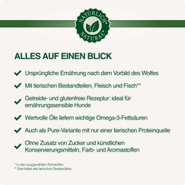 Produktbild von REAL NATURE WILDERNESS Pure Snack Belohnungssnack für Pferde ohne Konservierungsstoffe und Zucker 50 g - 50 g