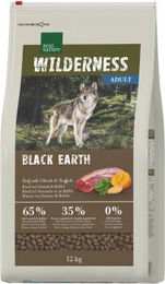 REAL NATURE WILDERNESS Trockenfutter Hund Adult Black Earth Rind mit Strauß und Büffel 2x12 kg - 2 x 12 kg – Bild 1 von 1