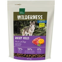 Produktbild von REAL NATURE WILDERNESS Trockenfutter Hund Adult Mini Rind Ziege Geflügel Getreidefrei 1 kg - 1 kg