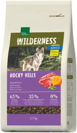 Real Nature Wilderness Trockenfutter Hund Adult Mini Rocky Hills Rind mit Ziege 2,5 kg – Bild 1 von 1
