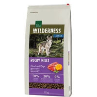 Produktbild von REAL NATURE WILDERNESS Trockenfutter Hund Adult Rocky Hills Rind Ziege Geflügel Getreidefrei 12 kg - 12 kg