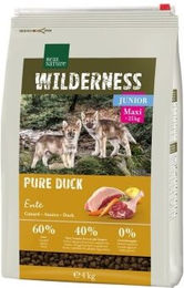 REAL NATURE WILDERNESS Trockenfutter Hund Junior Große Rassen Ente Getreidefrei 4 kg - 4 kg – Bild 1 von 2