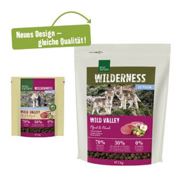 REAL NATURE WILDERNESS Trockenfutter Hund Junior Pferd und Rind getreidefrei 1 kg - 1 kg – Bild 1 von 2