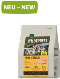Produktbild von REAL NATURE WILDERNESS Trockenfutter Hund Junior Pure Chicken Getreidefrei 2,5 kg