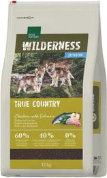 Real Nature Wilderness Trockenfutter Hund Junior True Country Huhn mit Lachs getreidefrei 2x12 kg - 2 x 12 kg – Bild 1 von 1