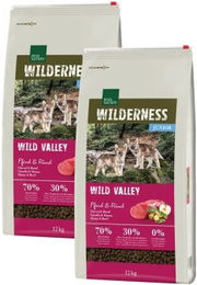 Real Nature Wilderness Trockenfutter Hund Junior Wild Valley Pferd und Rind getreidefrei 2x12 kg - 2 x 12 kg – Bild 1 von 2