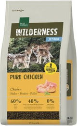 Produktbild von REAL NATURE WILDERNESS Trockenfutter Hund Pure Chicken Junior Getreidefrei Monoprotein 12kg
