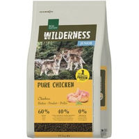 Produktbild von REAL NATURE WILDERNESS Trockenfutter Hund Pure Chicken Junior Getreidefrei Monoprotein 12kg