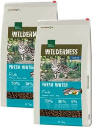 REAL NATURE WILDERNESS Trockenfutter Katze Adult Fisch und Lachs Getreidefrei 2x7 kg - 2 x 7 kg – Bild 1 von 2