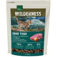 Produktbild von REAL NATURE WILDERNESS Trockenfutter Katze Adult Getreidefrei mit Rentier Wildschwein und Geflügel 300 g - 300 g