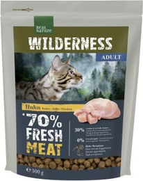 REAL NATURE WILDERNESS Trockenfutter Katze Adult Huhn Getreidefrei mit hohem Fleischanteil 300 g - 300 g – Bild 1 von 2