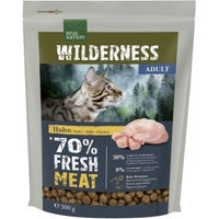 Produktbild von REAL NATURE WILDERNESS Trockenfutter Katze Adult Huhn Getreidefrei mit hohem Fleischanteil 300 g - 300 g