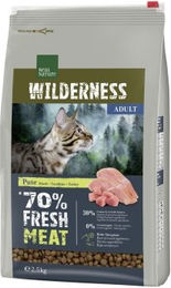 REAL NATURE WILDERNESS Trockenfutter Katze Adult Pute Getreidefrei mit hohem Fleischanteil 2,5 kg - 2,5 kg – Bild 1 von 3