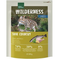 Produktbild von REAL NATURE WILDERNESS Trockenfutter Katze Adult True Country Huhn und Lachs getreidefrei 300 g - 300 g