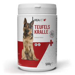 ReaVET Afrikanische Teufelskralle Gelenkpulver für Hunde und Katzen 500g - 500 g – Bild 1 von 13