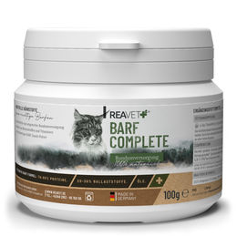 REAVET Barf Complete Pulver für Katzen Adult mit Vitaminen und Mineralien 100g - 100 g – Bild 1 von 6
