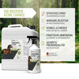 REAVET Bremsen Stop Fliegenspray für Pferde 6L Set mit Sprühflasche - 6 l – Bild 1 von 6