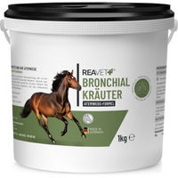 Produktbild von Reavet Bronchialkräuter für Pferde zur Unterstützung der Atemwege 1kg - 1 kg