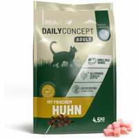 Produktbild von REAVET Dailyconcept Katzentrockenfutter Adult mit Huhn getreidefrei und monoproteinisch 4,5kg