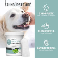 Produktbild von ReaVET Denta Vital Zahnpflege Finger-Pads für Hunde und Katzen 50 Stück