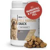 Produktbild von ReaVET Fell Harmonie Hundesnack mit Lachs getreidefrei 170g - 170 g