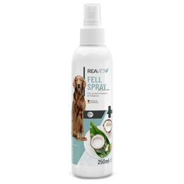 REAVET Fellspray Kokos 250ml Pflegespray für Hunde und Katzen zur Entfilzung - 250 ml – Bild 1 von 4