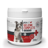 Produktbild von ReaVET Gelenk Complete Gelenkpulver für Hunde mit Grünlippmuschel für Adult und Senior 250g - 250 g