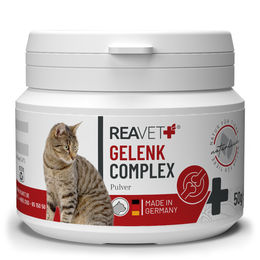 ReaVET Gelenk Complex Katzen Gelenkpulver 50g zur Unterstützung der Gelenke für alle Altersstufen - 50 g – Bild 1 von 13