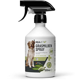 ReaVET Grasmilben-Spray für Hunde zur Abwehr von Milben und zur Beruhigung von Haut und Fell 500ml - 500 ml – Bild 1 von 13