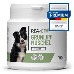 ReaVET Grünlippmuschel Extrakt Pulver für Hunde, Katzen und Pferde 100g - 100 g – Bild 1 von 13