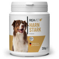 Produktbild von ReaVET Harnstark Pulver für Hunde zur Unterstützung der Harnwege und des Immunsystems 250g - 250 g