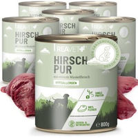 Produktbild von REAVET Hunde Nassfutter Hirsch Monoprotein Sensitive 6x800 g - 6 x 800 g